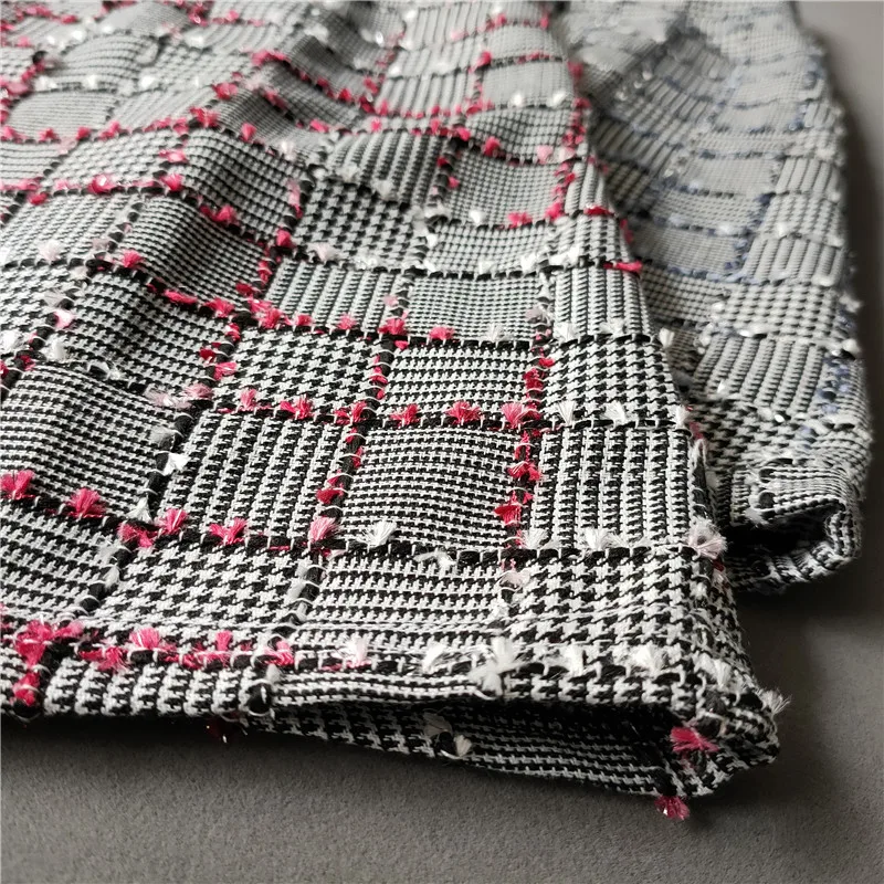 

Women High Waist Black Zipper Slim mini Skirts Spring Autumn Female Short Skirts Korean Tassel Plaid Knitting Skirt