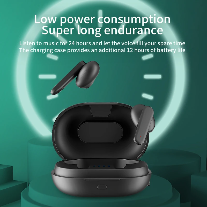 TWS Беспроводные Bluetooth 5 0 наушники для бега HiFi стерео беспроводные Спортивная