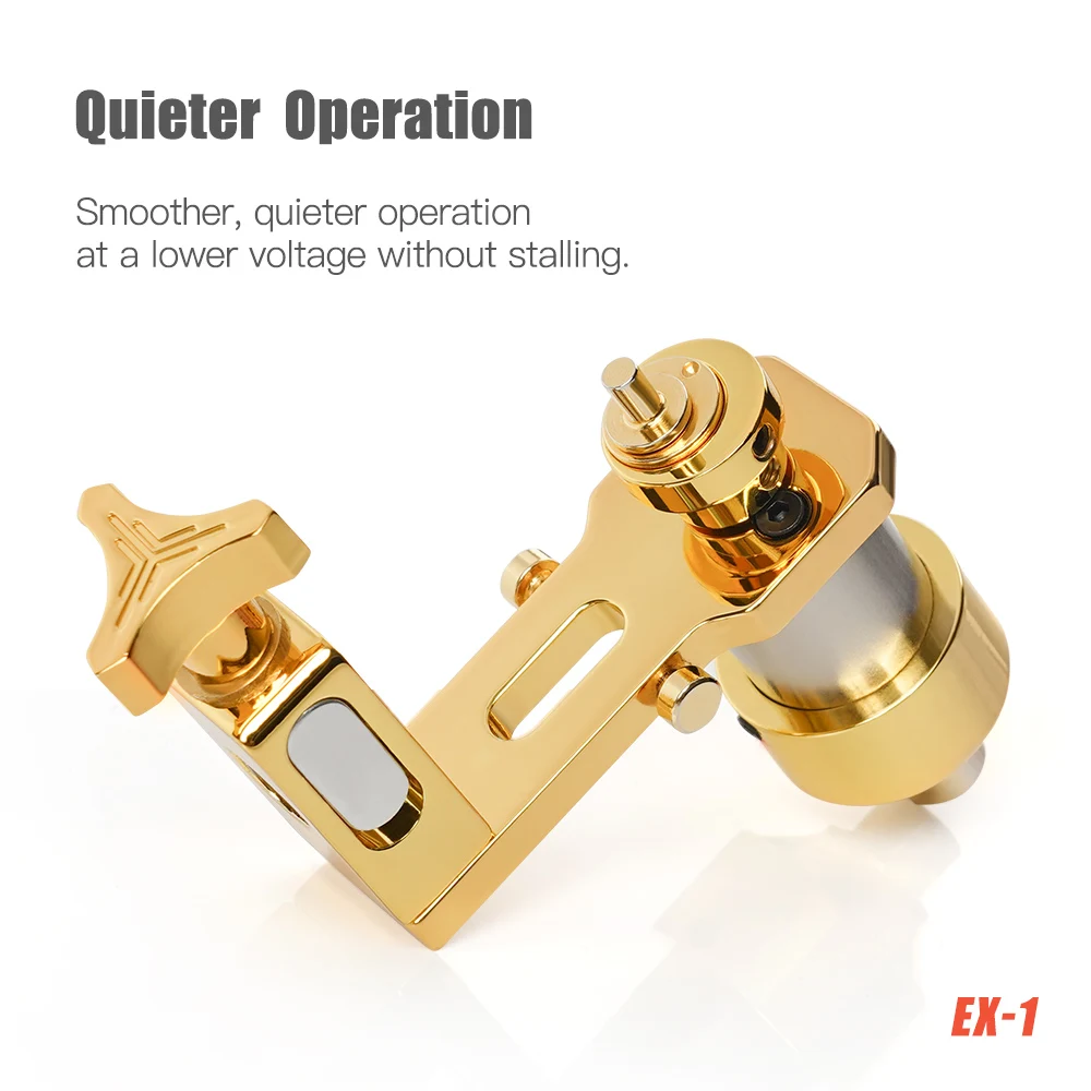 Роторная тату-машинка DragonHawk мотор с прямым приводом и регулируемым ходом 2 цвета