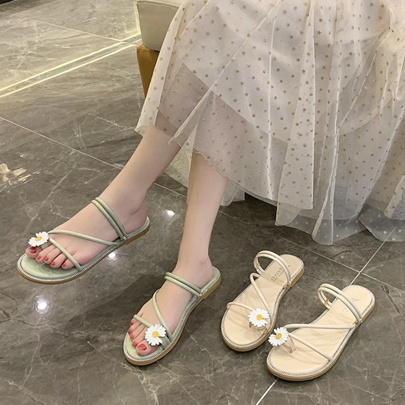 

Female Shoes Womens Slippers Outdoor Loafers Low Luxury Slides Rubber Flip Flops 2021 Flat Designer Hawaiian Rome Scandals Basic