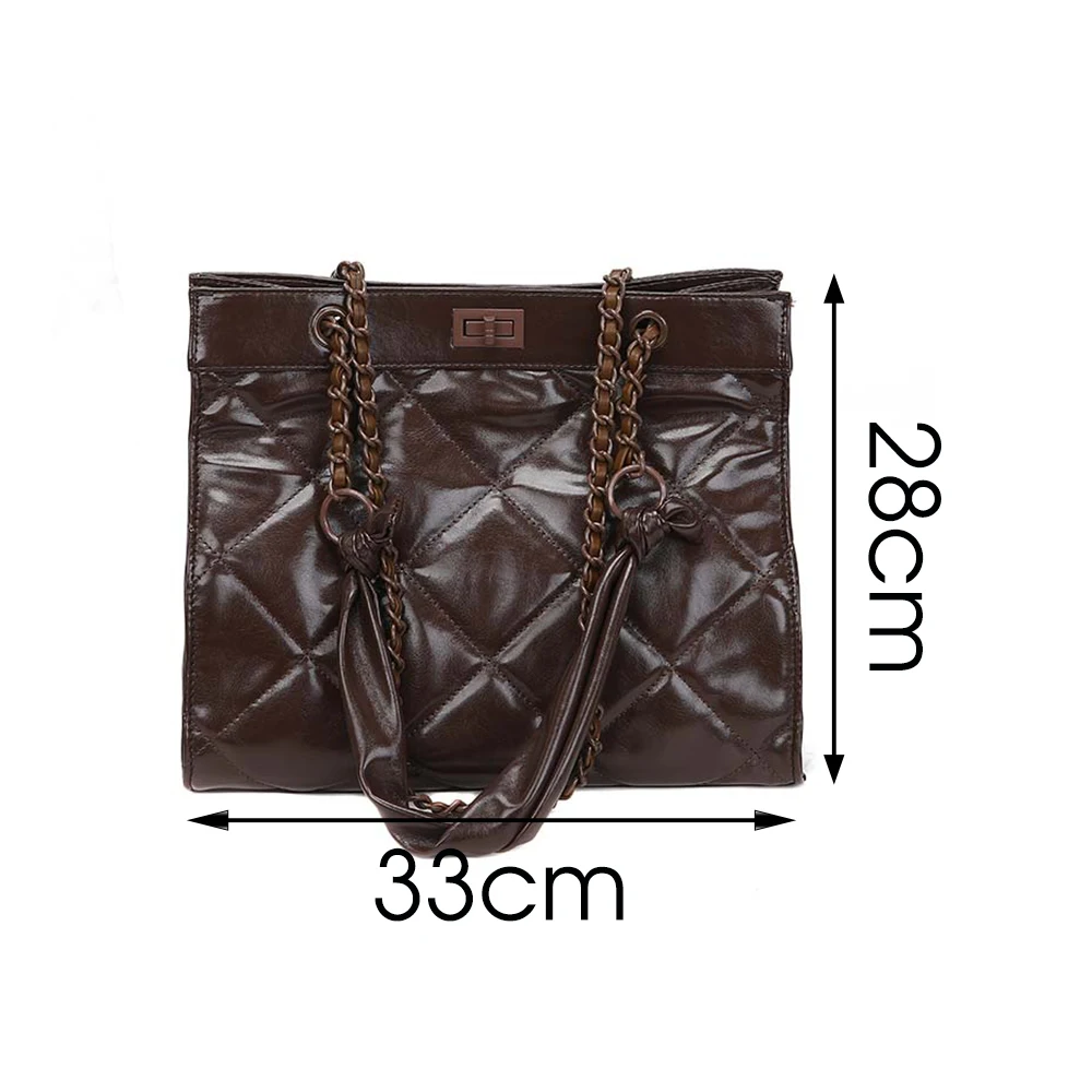 

Luxury Famous Brand Designer Fashion Female Handbag Cross Body Bag PU Leather Women Plaid Shoulder Bag Chain Messenger Bag