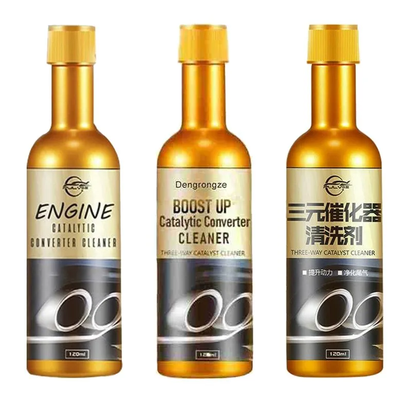 

120ml Instant Car Cleaner Catalytic Converter Easy To Clean Engine Accelerators Detergent Reduce Fuel Consumption and Odor