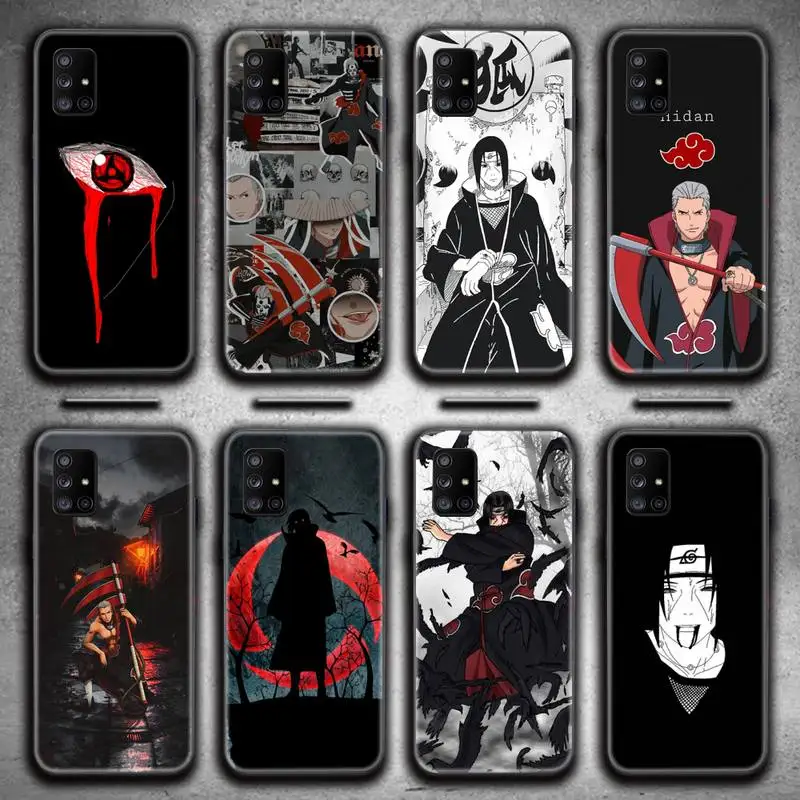 

Anime hidan Itachi Phone Case For Samsung Galaxy A21S A01 A11 A31 A81 A10 A20E A30 A40 A50 A70 A80 A71 A51