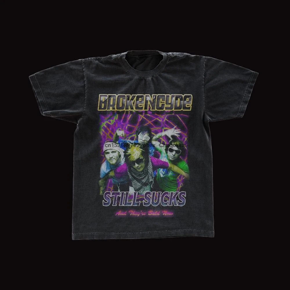 

Винтажная пародия в стиле 90-х Brokencyde