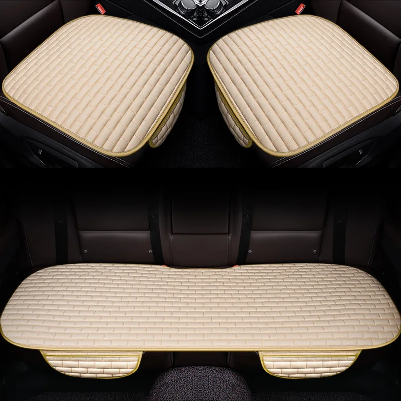 Покрытие для автокресла из льняного волокна Toyota CAMRY COROLLA Lewin VIOS FS YARIS L PRADO CROWN AVALON