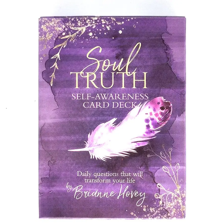 

54 Cards Soul Truth Self-Awareness Card Deck Card Games Family Party Board Game Divination Fate Oracle Card With PDF Guidebook