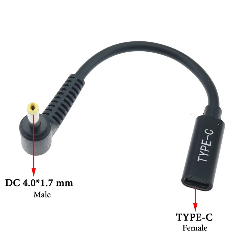 USB 3 1 Тип C мама к DC 7 9*5 0 4 0*1 35 5 5*2 2 8*1 мм папа PD адаптер питания Соединительный кабель