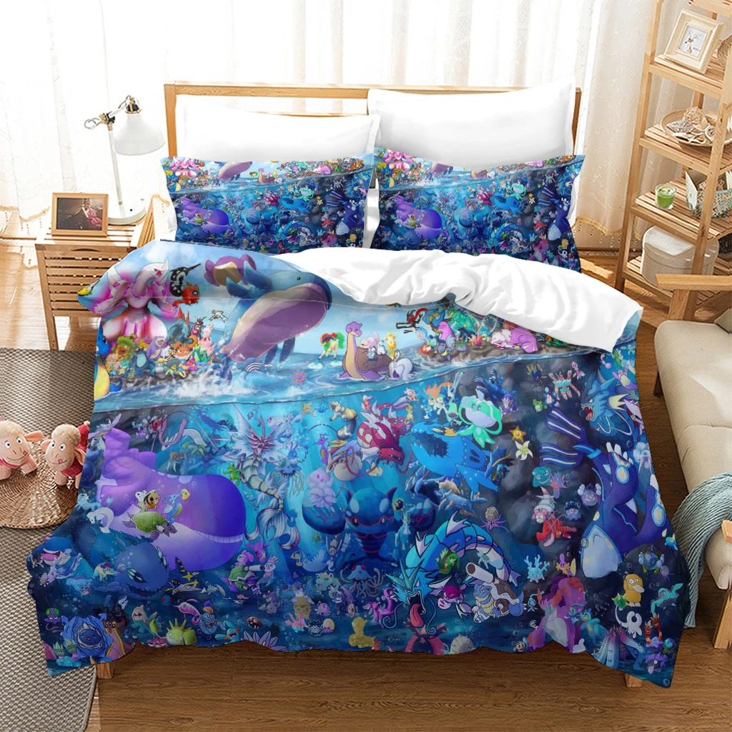 

Home Living Luxury 3D Cartoon Dinosaur Print 2/3Pcs Comfortable Duvet Cover PillowCase Bedding Sets Queen And King EU/US/AU Size