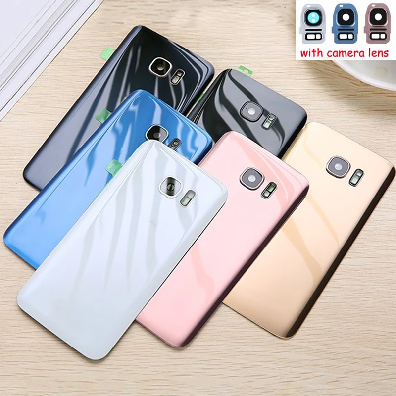 10 шт. для Samsung Galaxy S7 Edge G935 G930 задняя крышка аккумулятора запасные части корпуса +