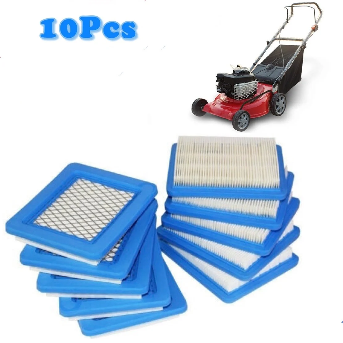 10X воздушные фильтры для Briggs & Stratton 491588 491588S 5043 5043D 399959 119-1909 для всех 3,5-6 л.с. квантовые двигатели HG2572X10 10X воздушные фильтры для Briggs & Stratton 491588 491588S 5043 5043D 399959 119-1909 для всех 3,5-6 л.с. квантовые двигатели HG2572X10