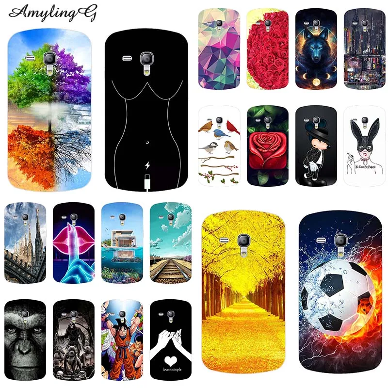 Чехол для телефона с принтом для samsung Galaxy S3 Mini/S3Mini GT-i8190 i8200 Мягкая силиконовая задняя крышка чехол для samsung S3 Mini Phone Shell