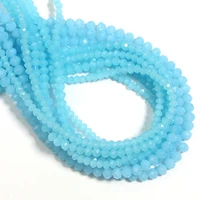 2 3 4mm crystal beads blue opaque loose spacer glass beads jewelry making diy bracelet neckalce earring craft accessories 15%e2%80%98%e2%80%99
