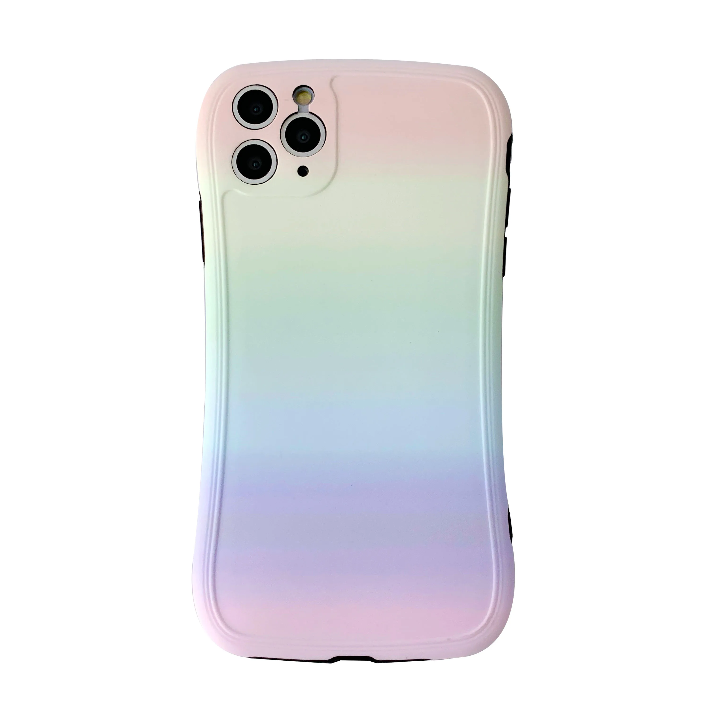 Чехол для телефона с градиентной линией талии и радугой Iphone11 Pro Max Iphone Xr Xs 8Plus