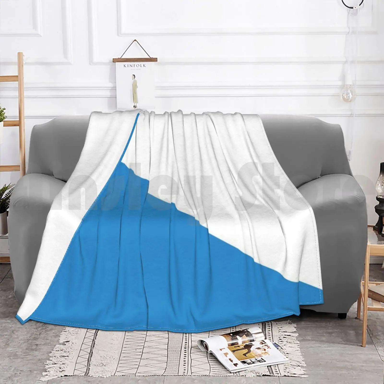 Модное покрывало с изображением флага Цюриха Швейцарский Флаг Берн Европа