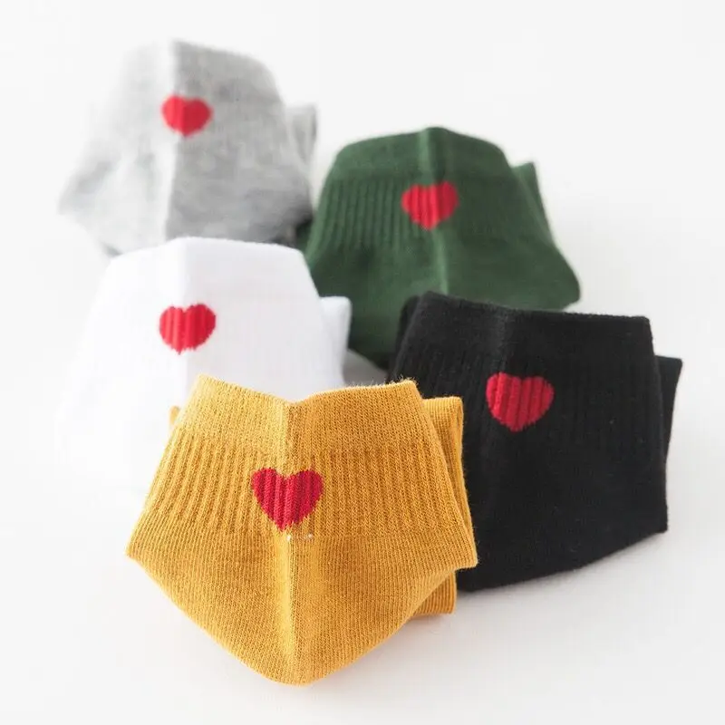 Забавные Женские носочки Разные цвета милые носки дизайнерские Harajuku для