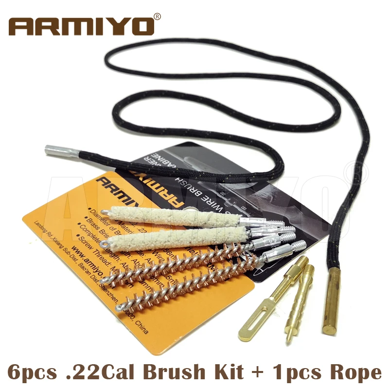

Armiyo набор для чистки оружия .22Cal 5,56 мм