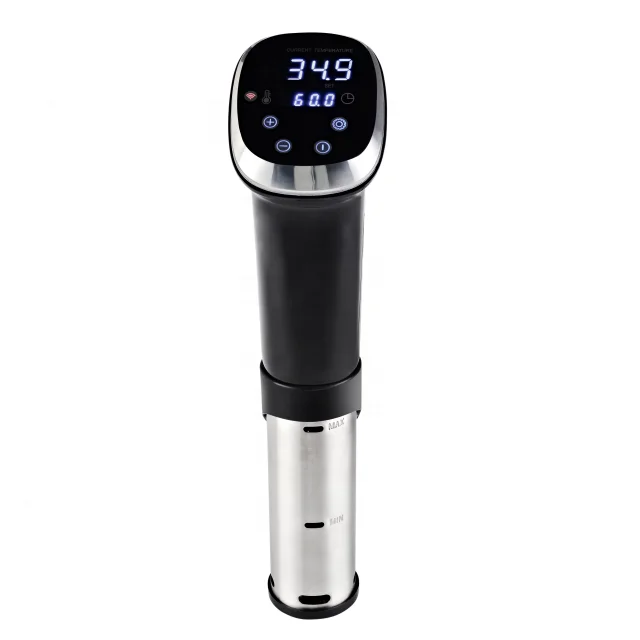 

WIFI IPX7 Water Proof Sous Vide Food Slow Cooker Thermal Immersion Circulator with Recipe