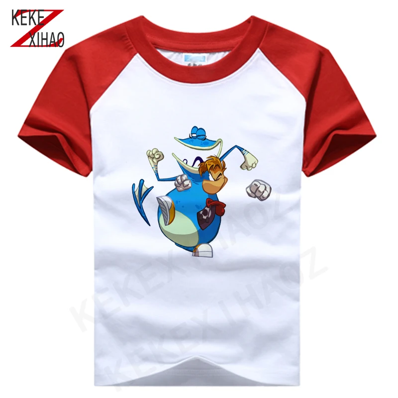 

Summer Children Clothing Rayman Legends Boys T Shirt Cotton Short Sleeve T-shirt Infant Kids Boy Girls Tops Casual T-shirt Shirt