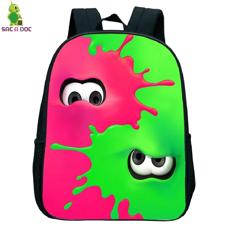 Рюкзак Splatoon для детей школьная сумка Мультяшные рюкзаки малышей сумки начальной