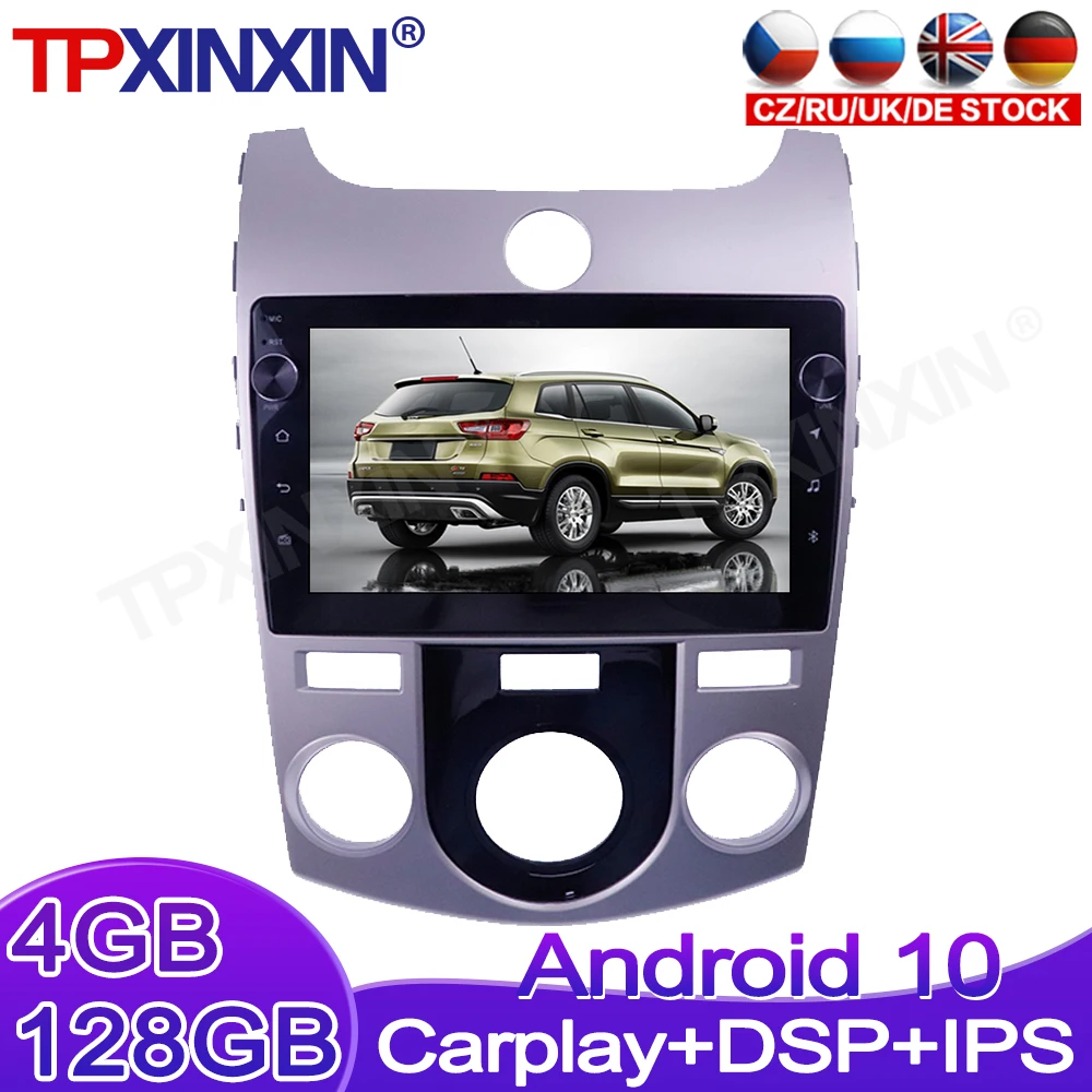 

Android 10 DSP Carplay для Kia Cerato 2 TD 2008 - 2013 радио-магнитола Автомобильный мультимедийный плеер стерео головное устройство GPS навигация
