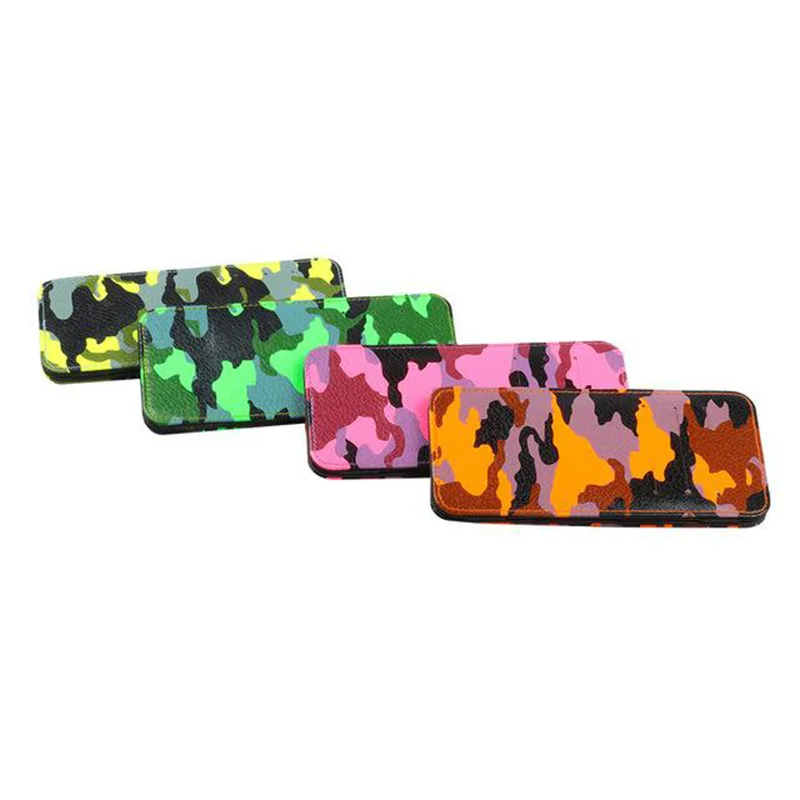 KUDIAN Медвежонок Мужской зажим для денег мужской кожаный держатель карт модный