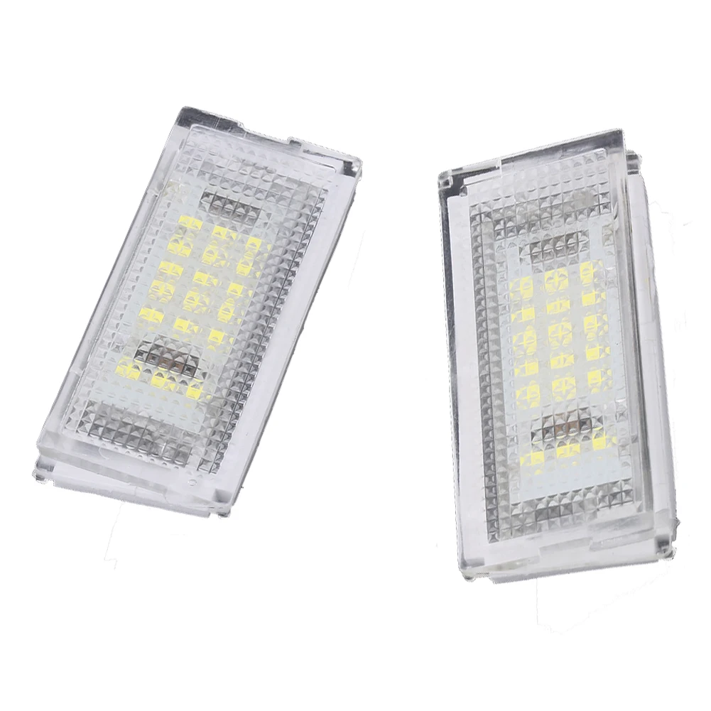 

2PCS Wholesale Led License Plate Light Led Canbus Auto Tail Light White LED Bulbs For BMW 3er E46 4D 1998-2003 Car Accessories