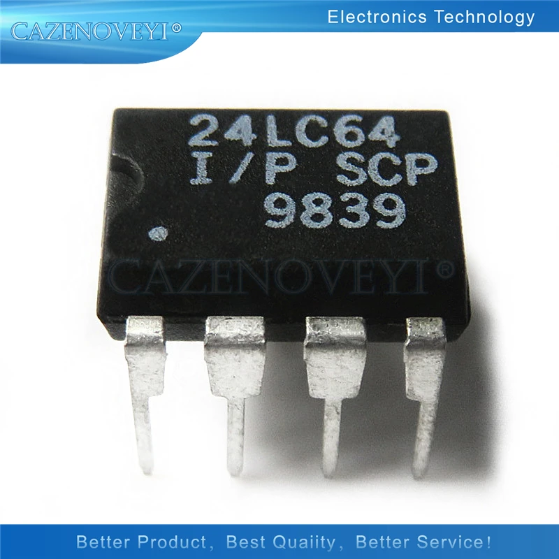 4pcs/lot PIC24LC16B-I/P 24LC32-I/P 24LC64-I/P 24LC128-I/P DIP-8 | Электронные компоненты и принадлежности