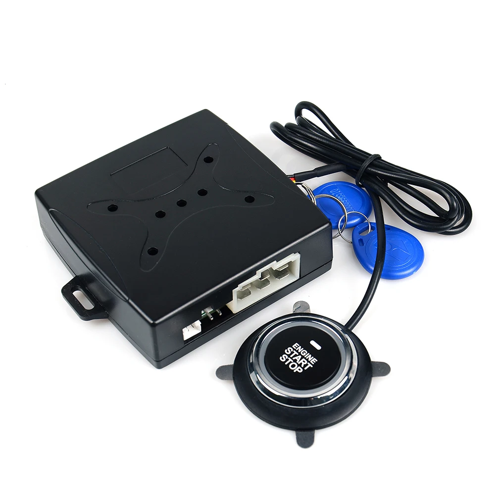 Автомобильная сигнализация противоугонная система с защитой кнопки запуска