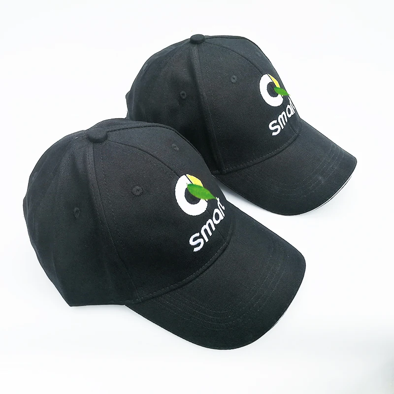 Хлопковые автомобильные бейсболки для Smart Fortwo Forfour 453 451 450 Crossblade City Cabrio купе