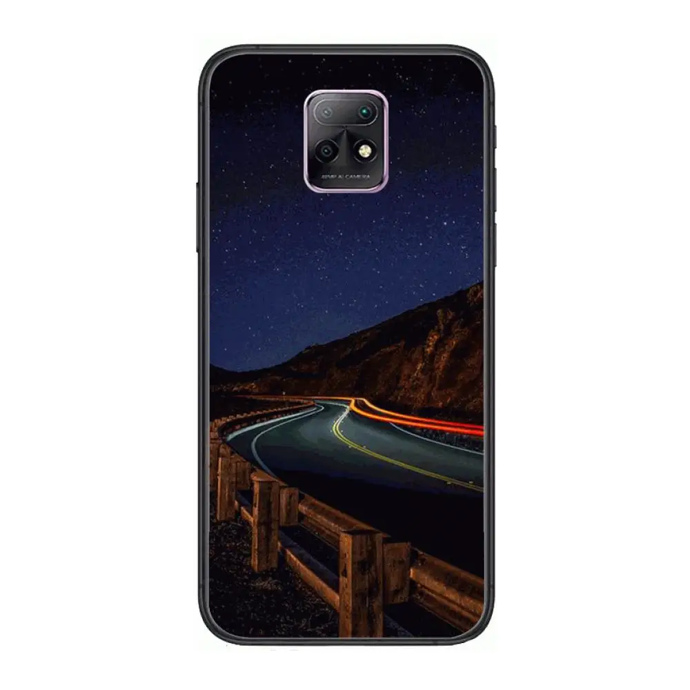 

highway lights Cool Phone Case For XiaoMi Redmi 10X 9 8 7 6 5 A Pro S2 K20 T 5G Y1 Anime Black Cover Silicone Back Pretty