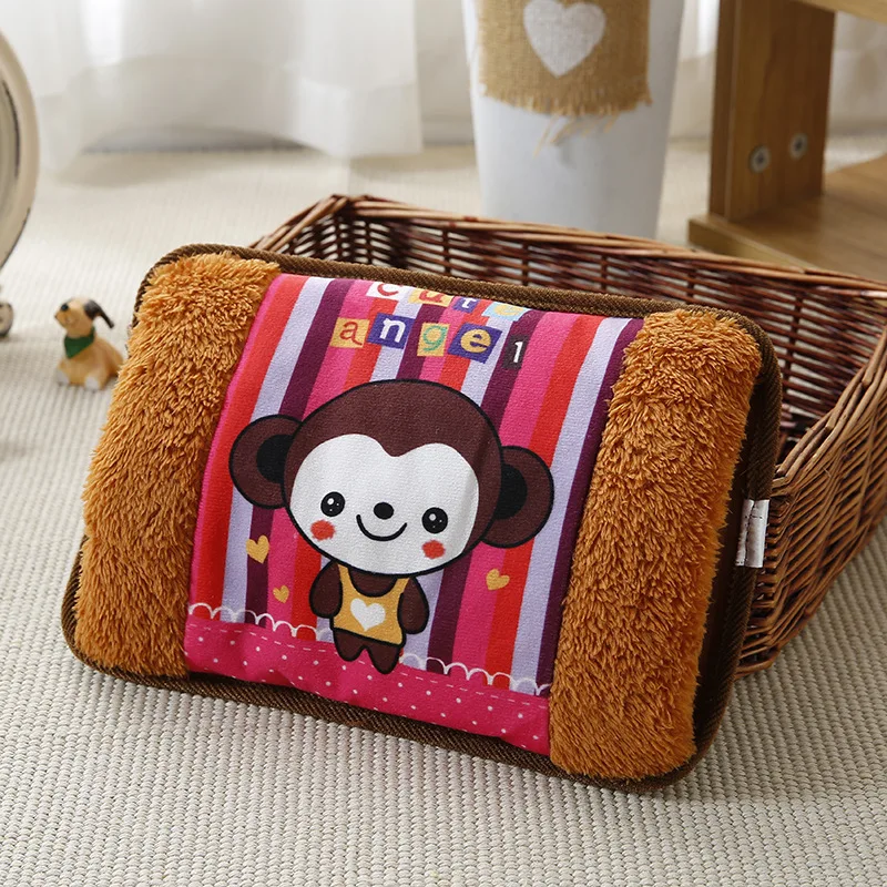 грелка Милая для рук с героями мультфильмов сокровище бутылка горячей воды