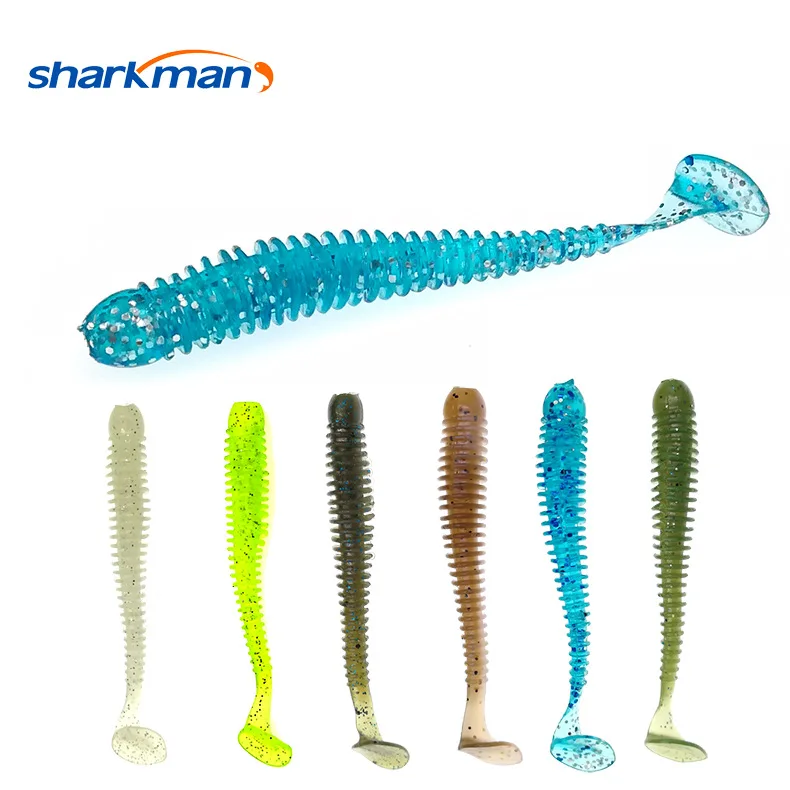

super strength soft fishing lure 10pcs/Lot Silicone Bait 8cm Sea Fishing Pva Swimbait Wobblers Artificial Tackle For Fishing