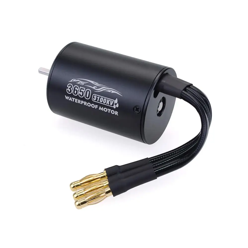 

New style 3650 Brushless Motor 2300/3100/3900KV Waterproof Sensorless Motor For 1/10 RC Car Truck Spare Parts Accessories