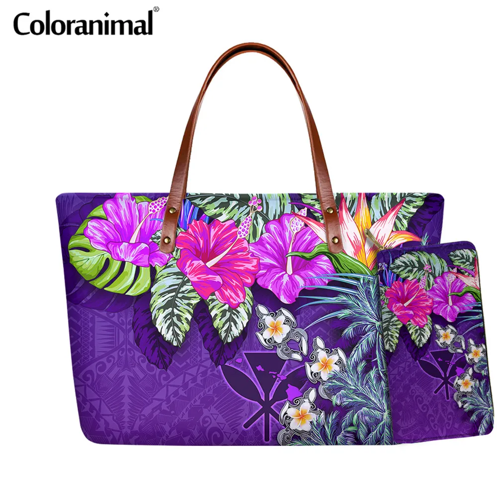 Женская сумка через плечо с цветочным принтом 2 шт./компл. | Багаж и сумки