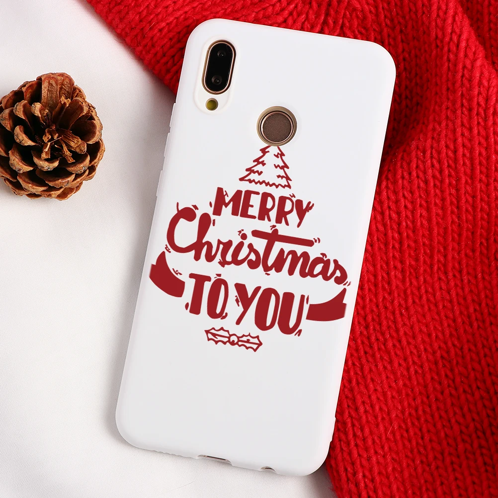 sdtoyou Веселый Рождественский олень мягкий TPU чехол s для huawei Honor 10i 20i 9X 8X 7A P30 P20 P10 Коврики 10 20 30 Pro Lite P Smart чехол - Цвет: sdtoyou