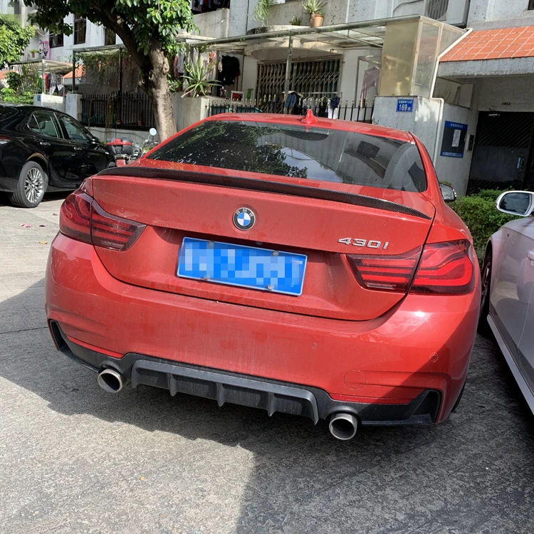 Спойлер для BMW F36 2014-2018 420i 428i 435i 440 NTk спойлер из АБС-пластика цвет заднего крыла