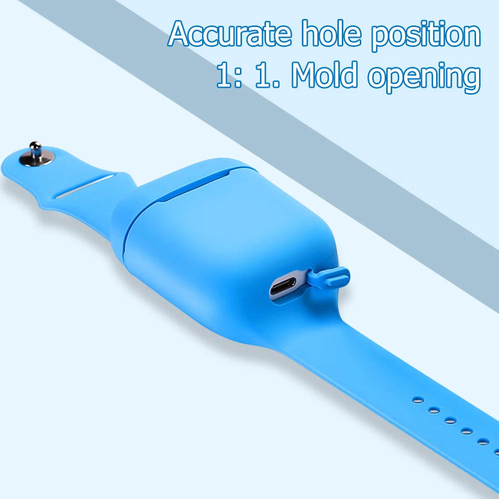 

For Apple Airpods 1/2 case Protective Earphone Case Silicone Band Sports Strap Case Protective For Apple Airpods 2/1 case Cover