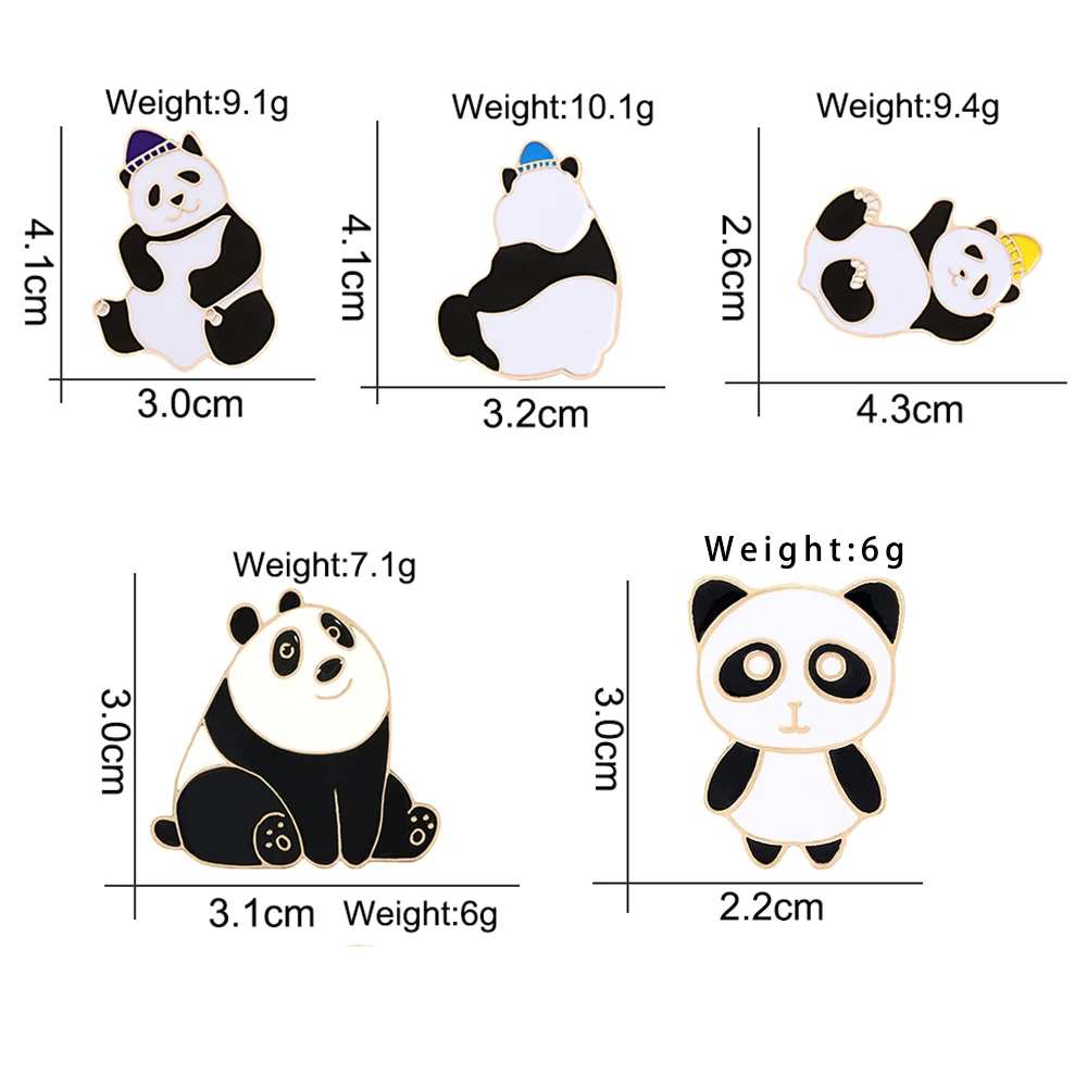 Броши с эмалью в виде мультяшных забавных животных значок на заказ для женщин