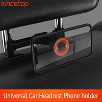 universal car mobile phones holder stand rear pillow 360 rotation car back seat headrest mount holder for ipad tablet pc auto