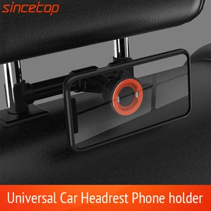 universal car mobile phones holder stand rear pillow 360 rotation car back seat headrest mount holder for ipad tablet pc auto free global shipping