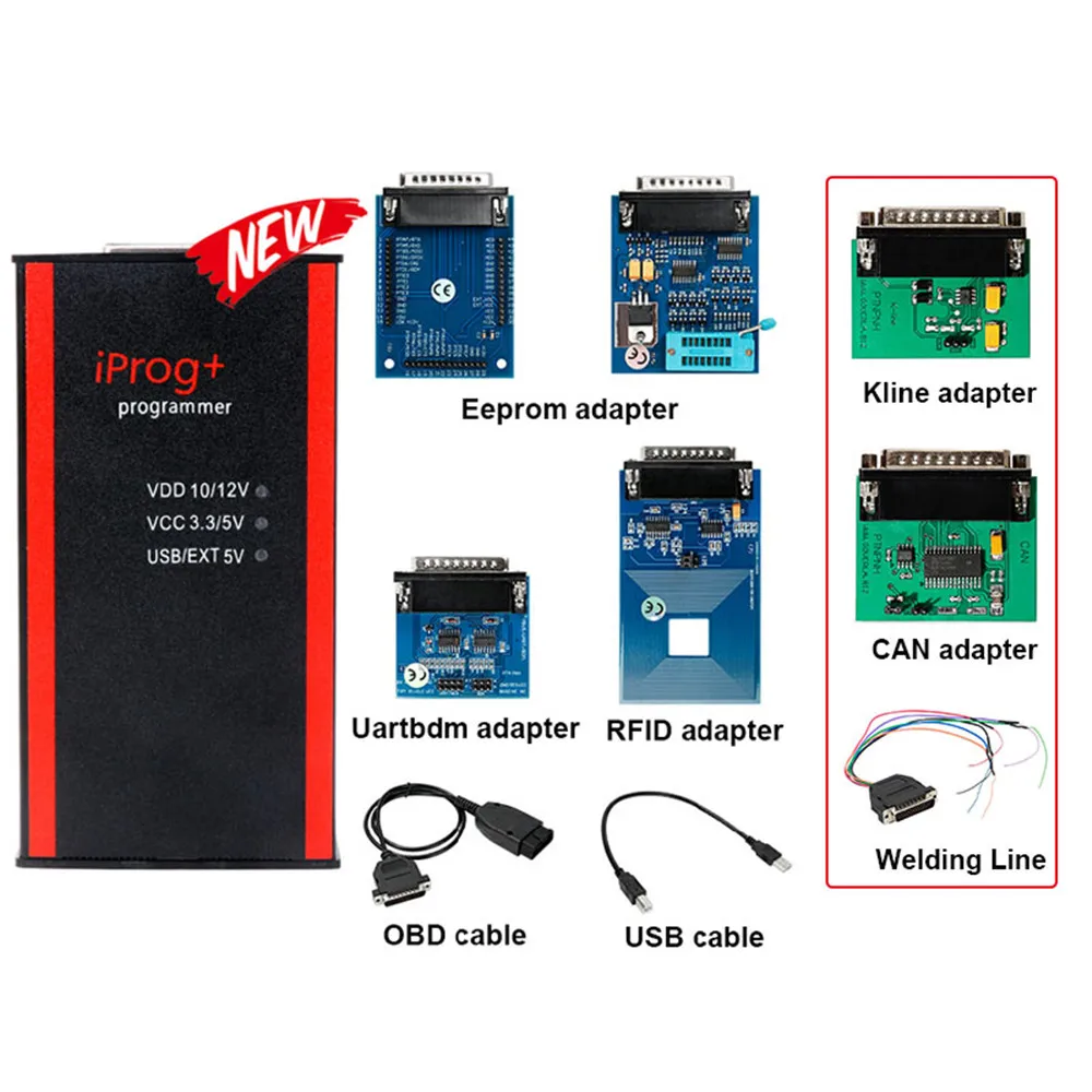 Программатор ключей Iprog + V87 замена Digiprog 3 Carprog V8.21 Pro поддержка IMMO коррекция пробега