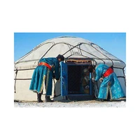 hot steel domed outdoor camping yurt mongolian style yurt