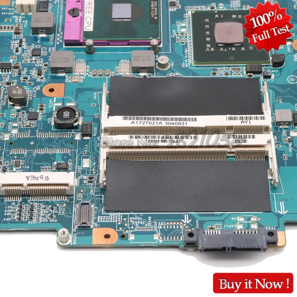 NOKOTION для sony VAIO VGNFW VGN-FW A1727021A MBX-189 материнская плата для ноутбука M763 1P-0091J00-8010 основная плата тестирование процессора