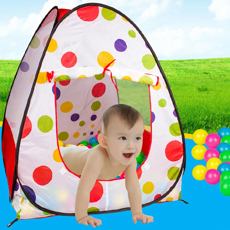 Домик, складная мягкая игровая палатка для детей, детские игрушки, бассейн с шариками для детей, палатка для бассейна с шариками, палатка для... от AliExpress RU&CIS NEW