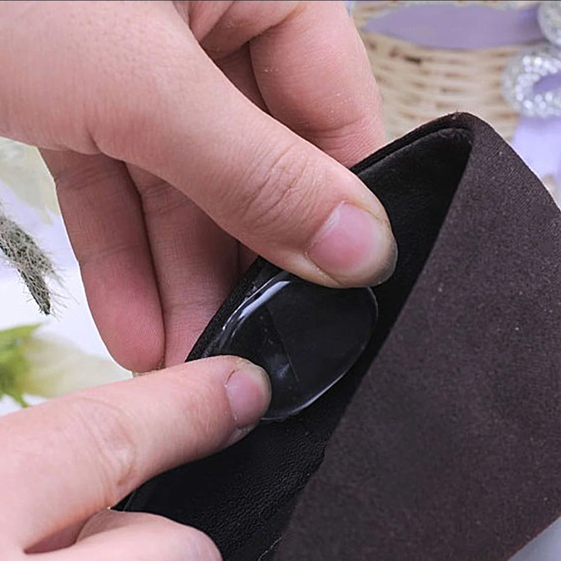 6 шт. из силиконового геля защищающий пятки защитная обувь стелька вкладыш гель