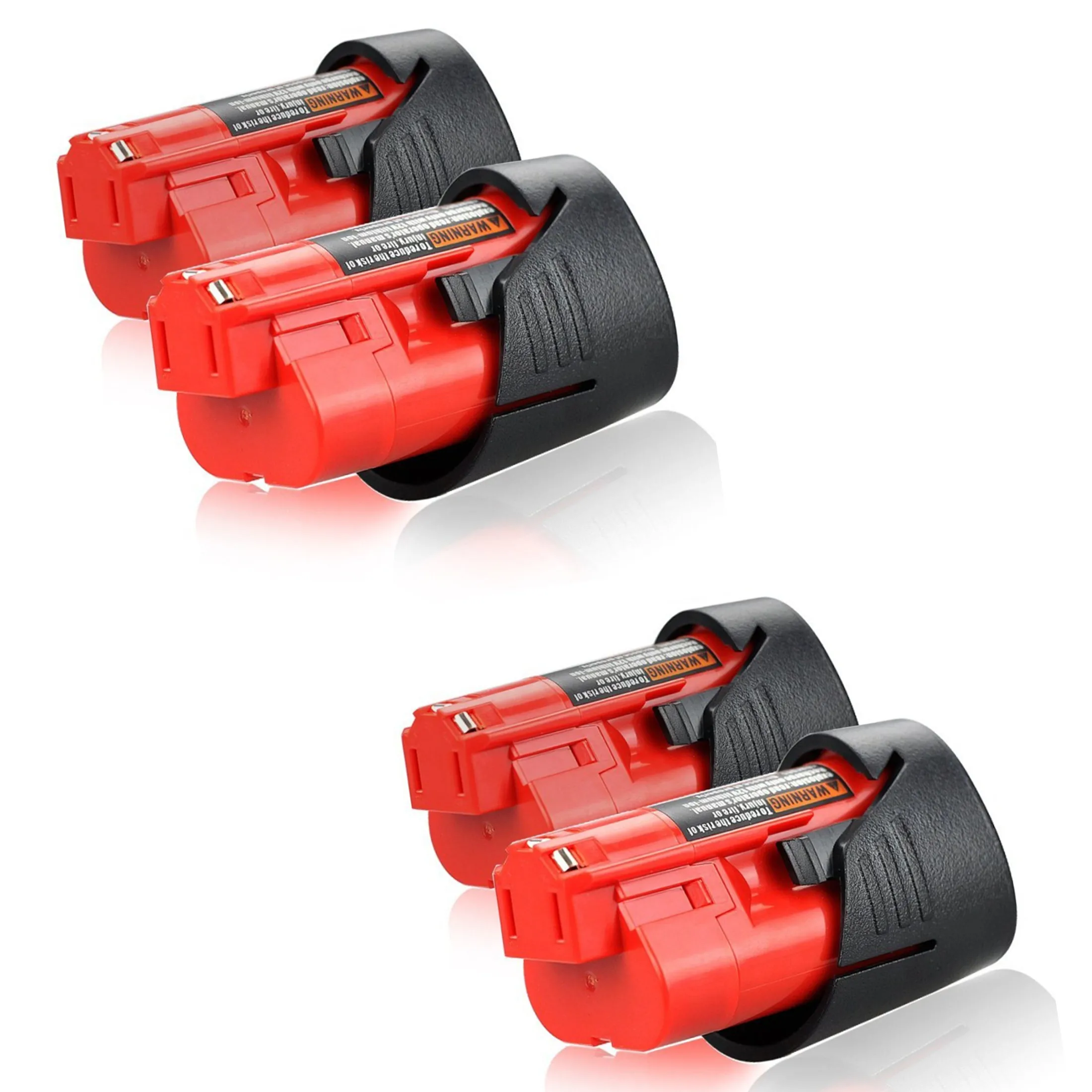 4 шт./лот 48 11 2401 аккумулятор для электроинструмента Milwaukee M12 12 в 3000 мАч литий ионная