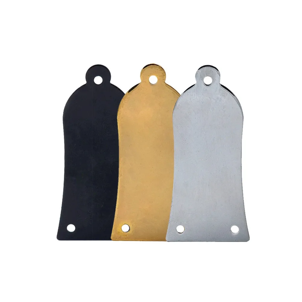 

1pc 3 Holes Guitar Truss Rod Cover Metal Bell Shaped Truss Rod Cover With Screws For Electric Guitar Bass Parts Accessories