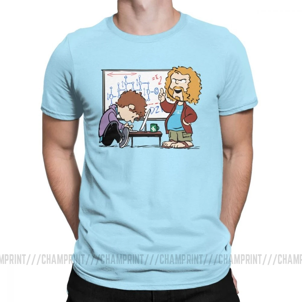 Pied Piper's Peanuts Кремниевая долина футболки для мужчин Aviato Hooli Geek Tv Nerd Richard забавные хлопковые футболки с коротким рукавом подарок - Цвет: Небесно-голубой