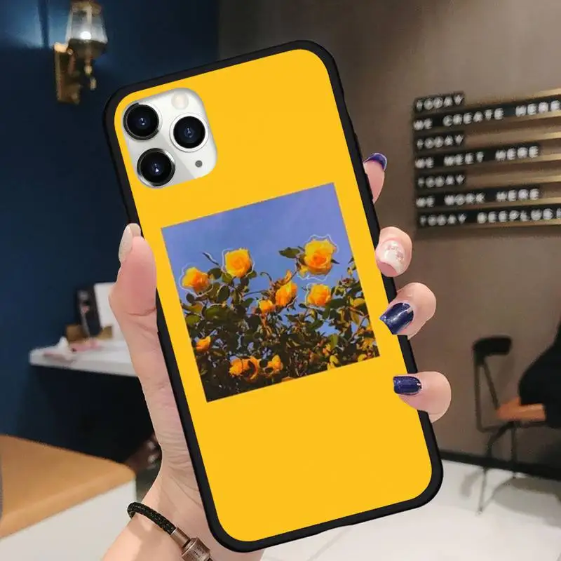

Beautiful Yellow Sunflowe Phone Case for iPhone 11 12 pro XS MAX 8 7 6 6S Plus X 5S SE 2020 XR mini Funda