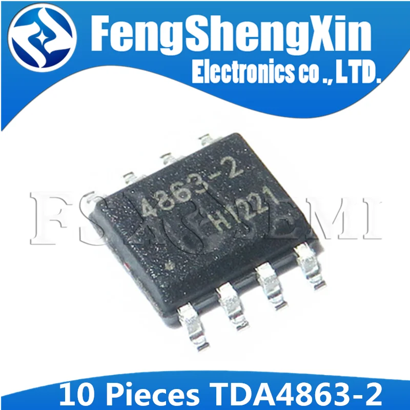 10 шт. TDA4863-2 SOP-8 4863-2 SOP8 TDA4863 SOP TDA4863G TDA4863-2G 4863G 4863-2G контроллер фактора мощности IC |